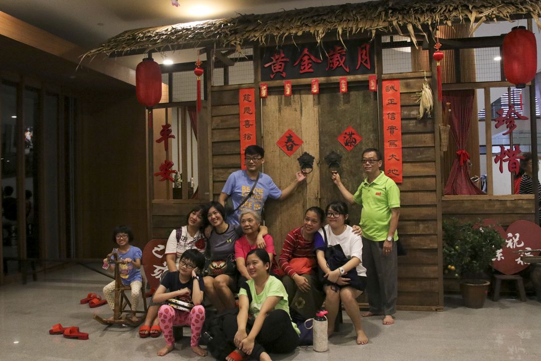 复古怀旧的黄金岁月区是人气最旺的打卡区。 【摄影：陈学美】