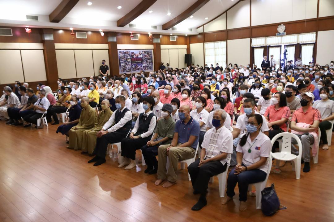 慈济亚庇支会于2024年1月14日举办对外第一场次的“岁末祝福感恩会”。当天近七百人出席盛会，凝聚善念共同祈福。 【摄影：郭浩然】