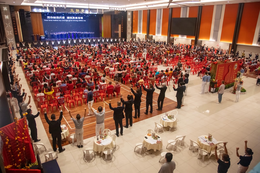 2024年1月14日，慈济巴生支会假巴生班达马兰华小B校进行2023岁末祝福暨感恩音乐会，借以回馈会众常年的护持。【摄影：李汉荣】