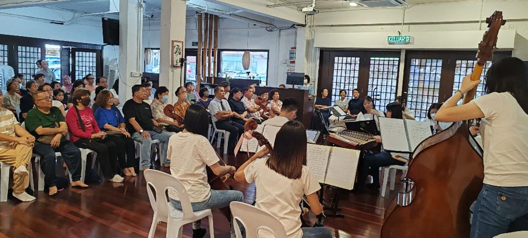 慈济山打根联络处举办幸福来敲门，寻乐者来应声音乐分享会【摄影:曹静薇】